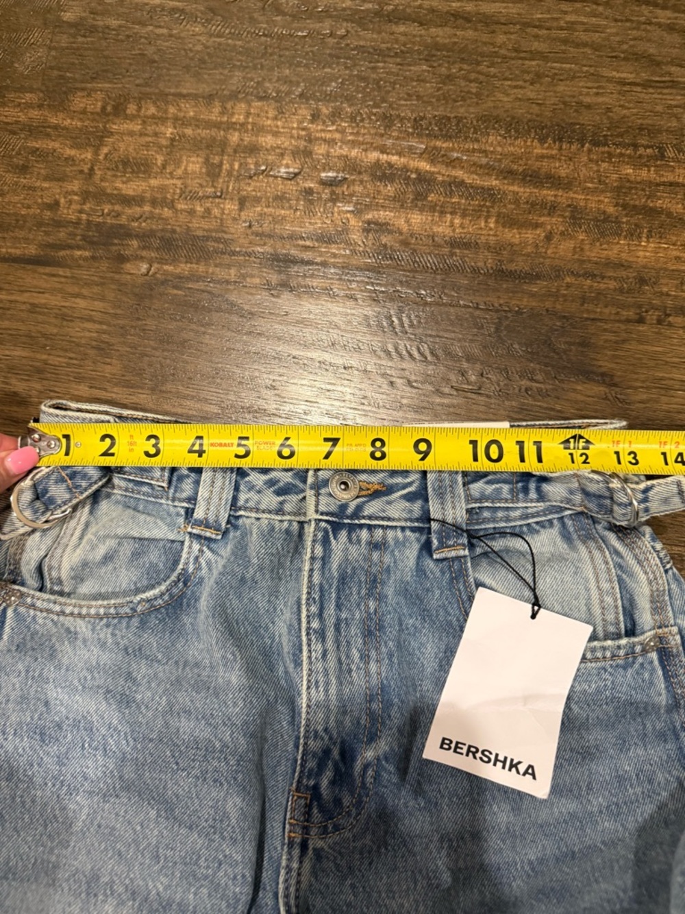 Bershka Light Blue Wide Balloon Women’s Jeans - Picture 10 of 12